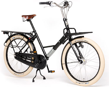 Fr8 with front and rear rack, Brooks saddle and 8-speed